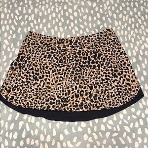 Leopard Print Women's Skirt Outdoor Voices